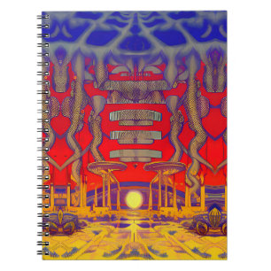 Cuaderno Dreamland psicodélico