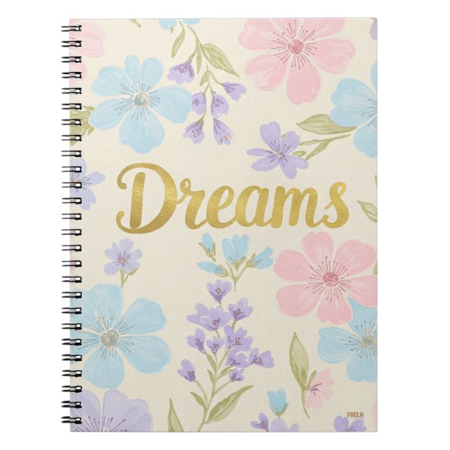 Cuaderno Dreams Floral Pattern (Frente)
