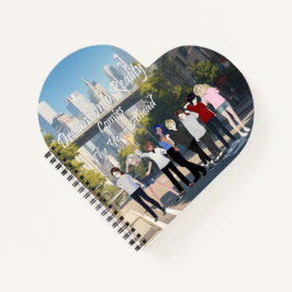 Cuaderno DreamsIntoRealityComics Los años venideros: El art