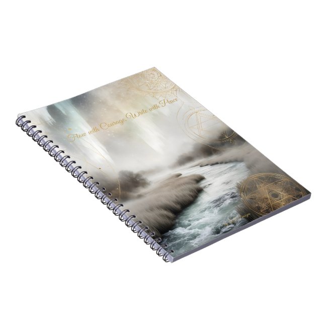 Cuaderno Dreamwoven Guardians Journal – Sacred River Light (Lado Derecho)