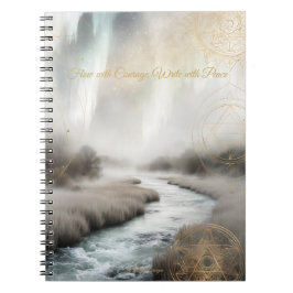 Cuaderno Dreamwoven Guardians Journal – Sacred River Light