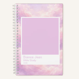 Cuaderno Dreamy Cotton Candy Cloudscape Color Swatch Small