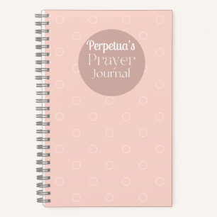 Cuaderno Dreamy Prayer Journal (Personalizable)