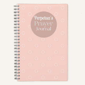 Cuaderno Dreamy Prayer Journal (Personalizable)