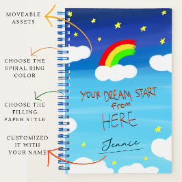Cuaderno Dreamy Starry Night Dream Book