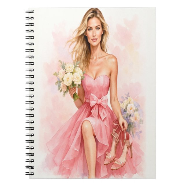 Cuaderno Dreamy Watercolor Bride (Frente)