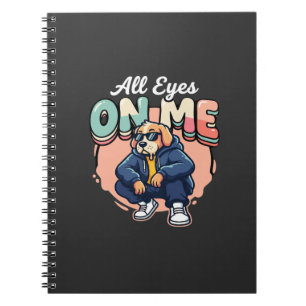 Cuaderno Drip Dog Todos Los Ojos En Mí
