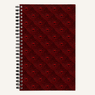 Cuaderno Drogas de agua en Crimson Metalizado
