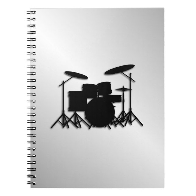 Cuaderno Drum Set Music Design (Frente)