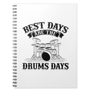Cuaderno Drummer Sayings   Drumms Musical Instrument Gift