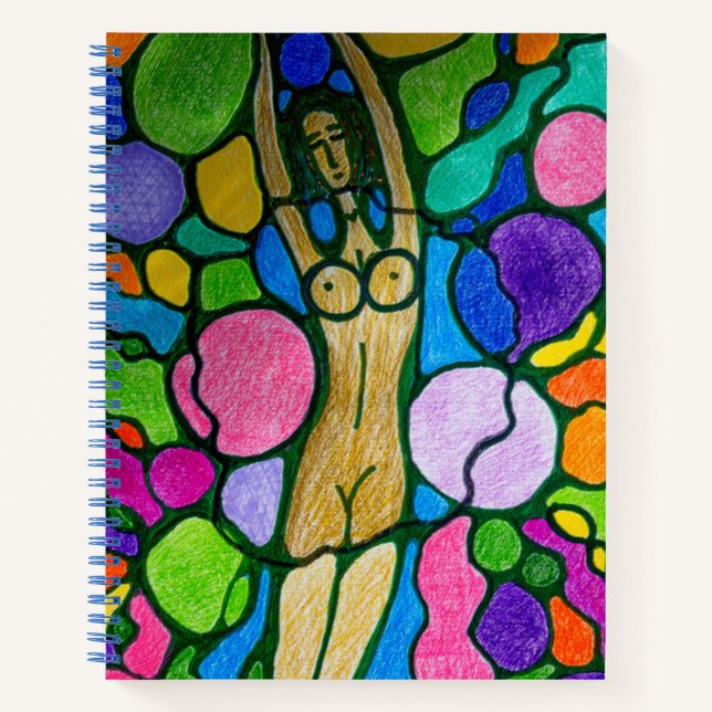 Cuaderno Dryad (ninfa de madera) (Anverso)
