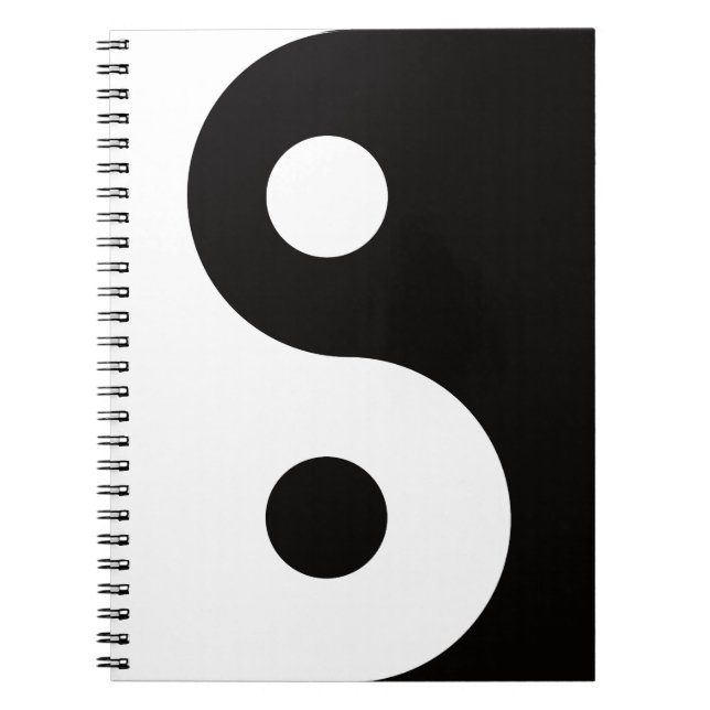 Cuaderno Dualidades de Ying Yang (Frente)