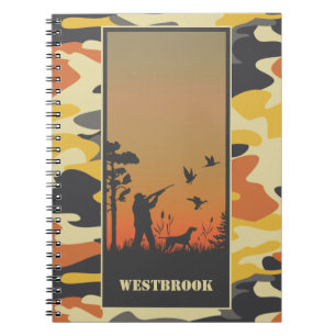 Cuaderno Duck Hunter and Camo spiral