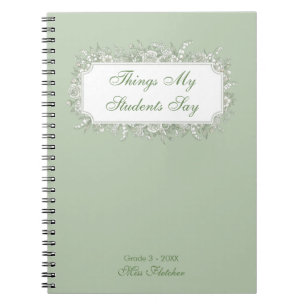 Cuaderno Duelo de personalizado por agradecimiento a profes