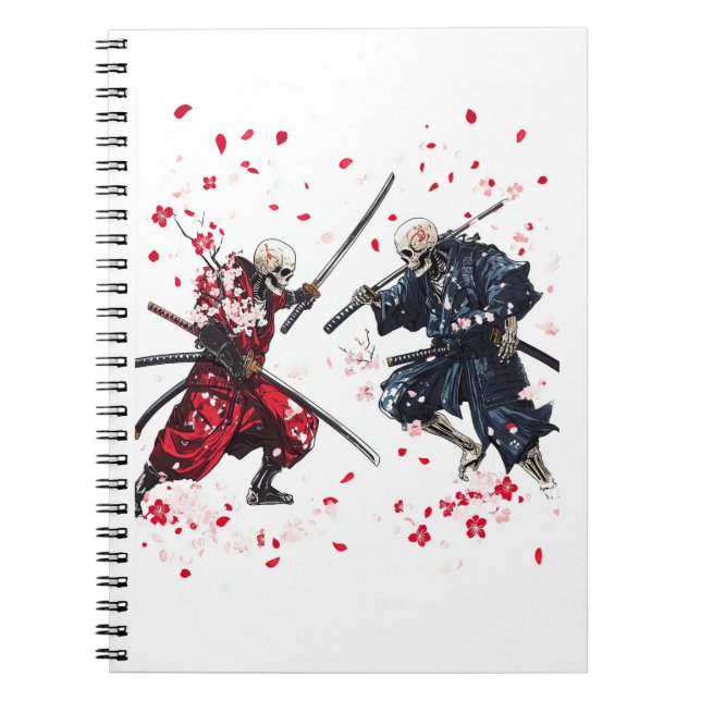 Cuaderno Duelo de Samuráis de Cráneo (Frente)