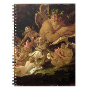 Cuaderno Duende malicioso y hadas, 'de Dream de una noche