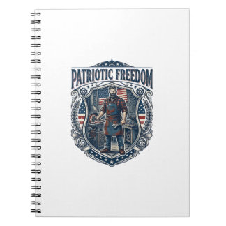 Cuaderno Dueño de pequeño negocio patriota