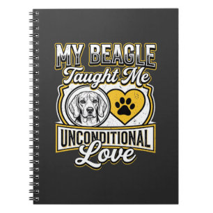 Cuaderno Dueño de perro Beagle amor incondicional