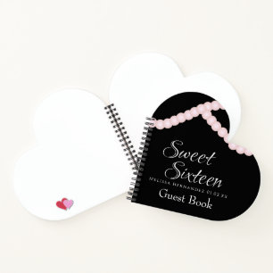 Cuaderno Dulce 16 Pearl Strands Guest Heart