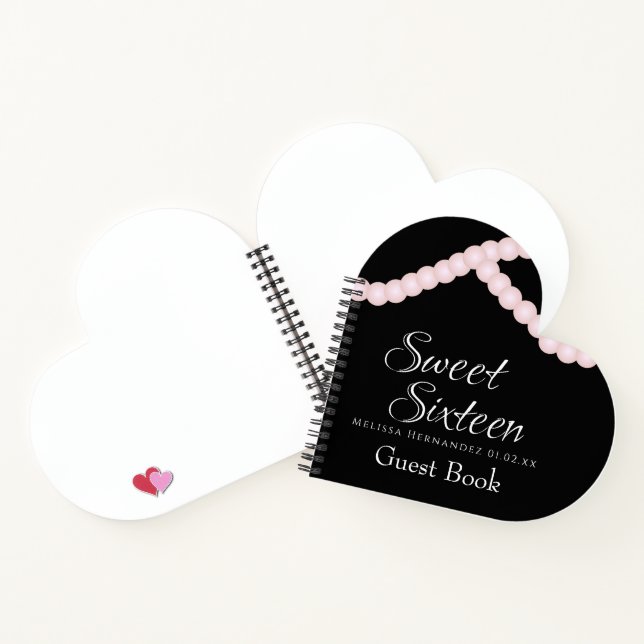Cuaderno Dulce 16 Pearl Strands Guest Heart (Interior)