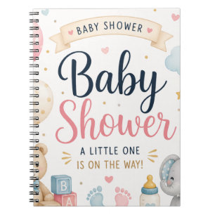 Cuaderno Dulce Celebración de Baby Shower