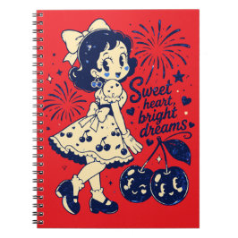Cuaderno Dulce Día de la Independencia del 4 de Julio