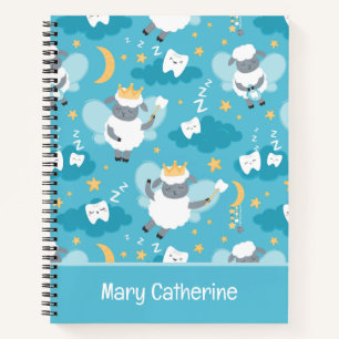 Cuaderno Dulce Hada de los Dientes de Oveja Dentista Higien
