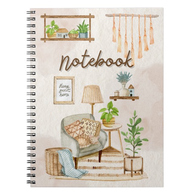 Cuaderno Dulce hogar  (Frente)