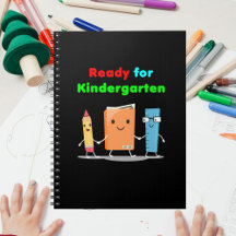 Dulce Libro Escolar Listo para el Jardín de Infanc
