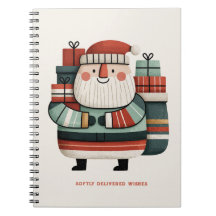 Dulce Papá Noel Retro Regalos Navideños