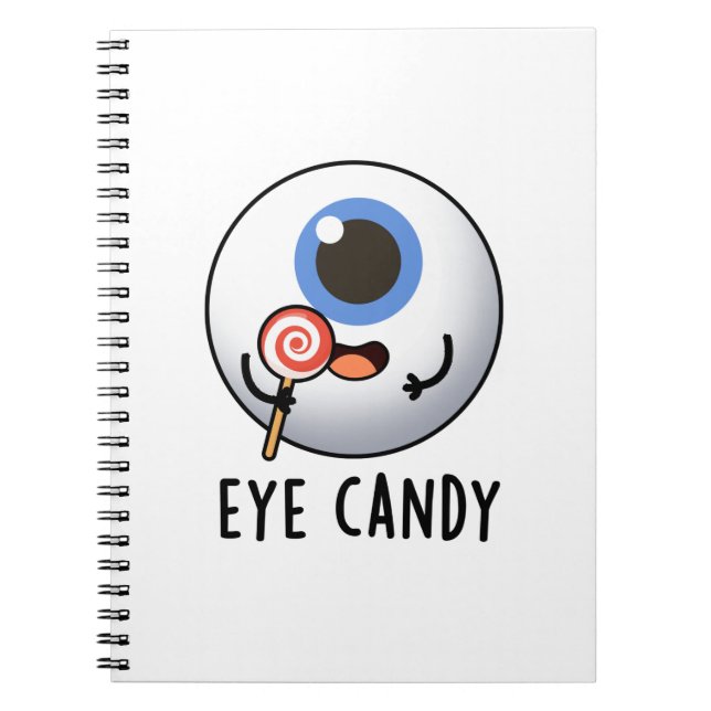Cuaderno Dulce para Ojos Castigo Divertido del Ojo (Frente)
