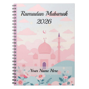 Cuaderno Dulce Ramadan Rosa Pastel