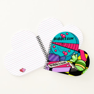 Cuaderno Dulce Retro Como Caramelo