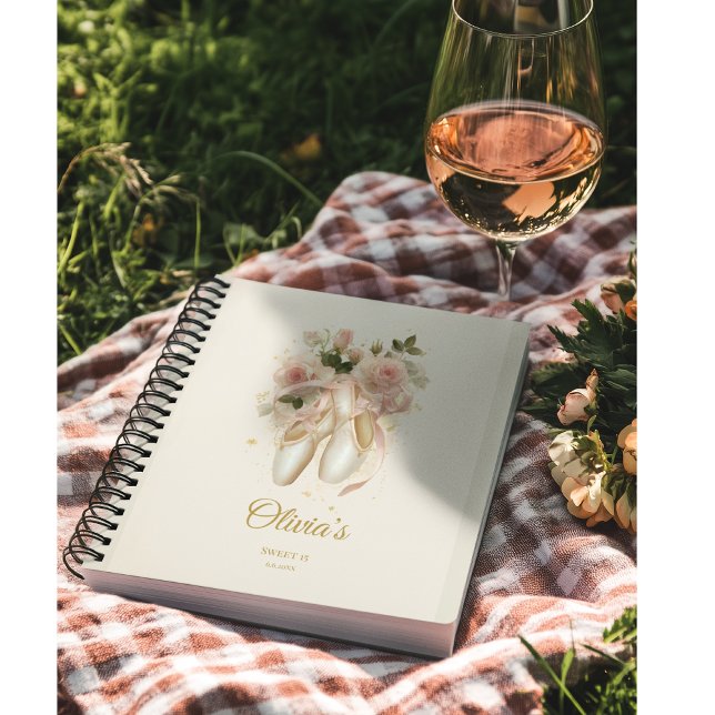 Cuaderno Dulce Rosé Ballet Soirée, personalizado (Subido por el creador)