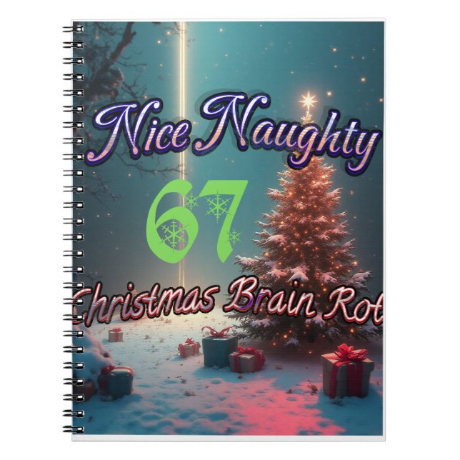 Cuaderno Dulce Travieso 67 Navidad Rotura Cerebral (Frente)