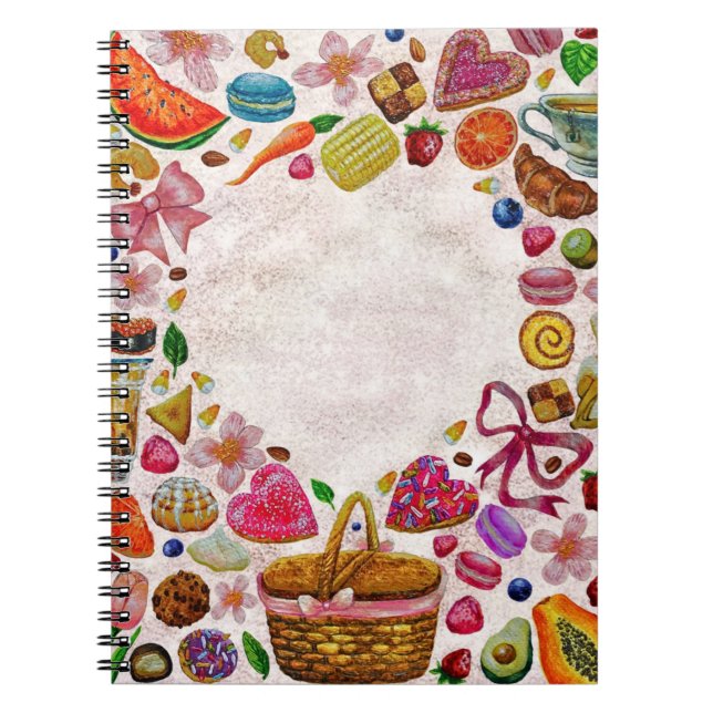 Cuaderno Dulces Confiterías Dulces (Frente)