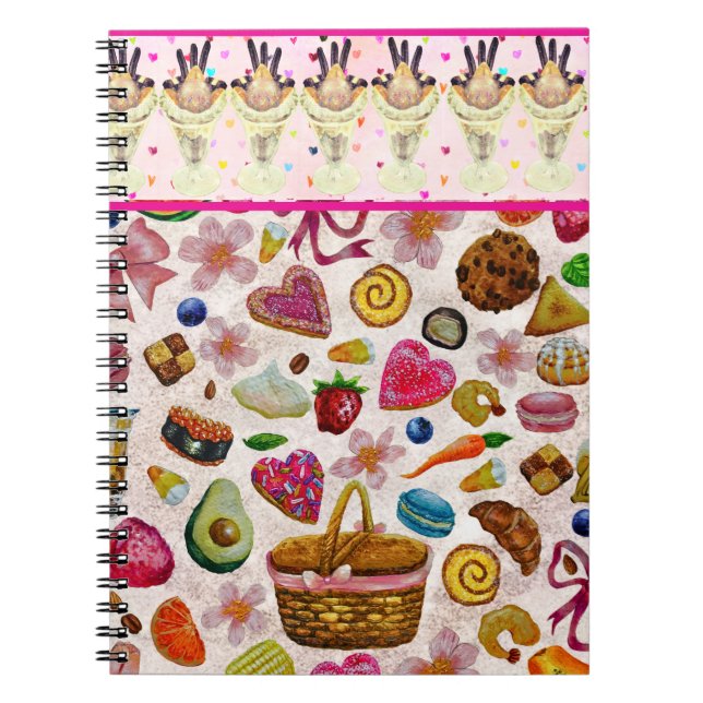 Cuaderno Dulces Confiterías Repostería (Frente)