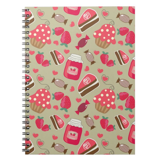Cuaderno Dulces retros (Frente)