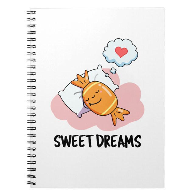Cuaderno Dulces Sueños Chiste de Caramelo  (Frente)