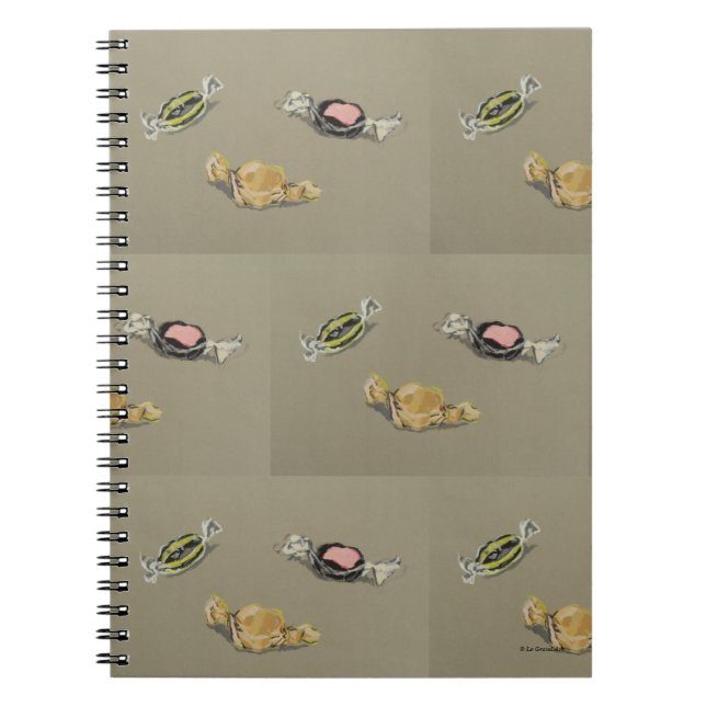 Cuaderno Dulces y caramelos (Frente)