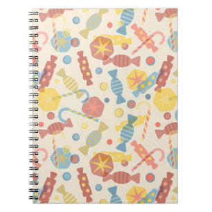 Cuaderno Dulces y modelo del caramelo