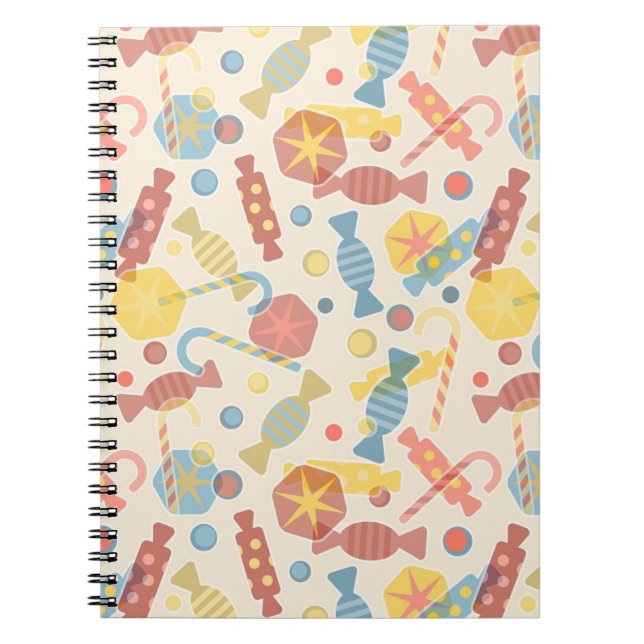 Cuaderno Dulces y modelo del caramelo (Frente)
