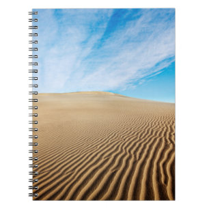 Cuaderno Dunas de arena de los planos del Mesquite