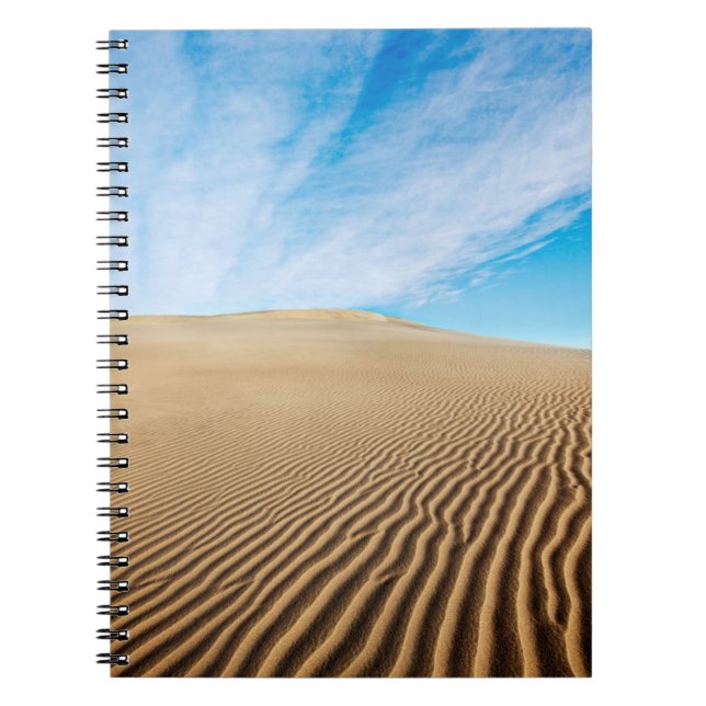 Cuaderno Dunas de arena de los planos del Mesquite (Frente)