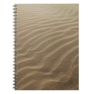 Cuaderno Dunas de arena por la mañana