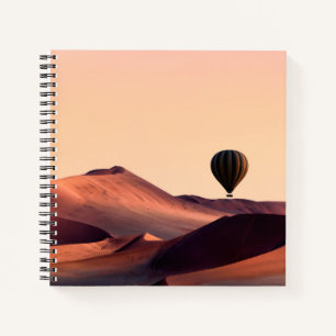 Cuaderno Dunas de Namibia en el parque nacional Namib-Naukl