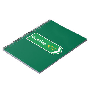 Cuaderno Dundee, señal de tráfico BRITÁNICA