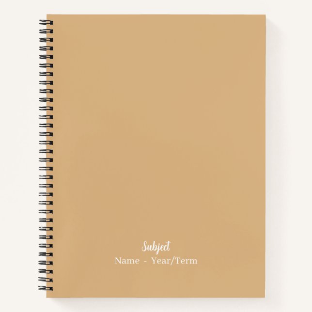 Cuaderno Dune (Anverso)