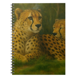 Cuaderno Dúo del queso en reposo en los bosques