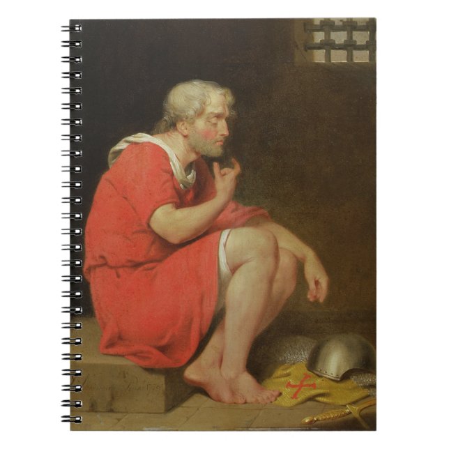 Cuaderno Duque de Roberto (c.1054-1134) de Normandía en la (Frente)